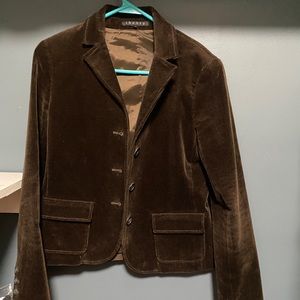 🍁Fall #Blazer - Chocolate Brown Corduroy Blazer by Theory